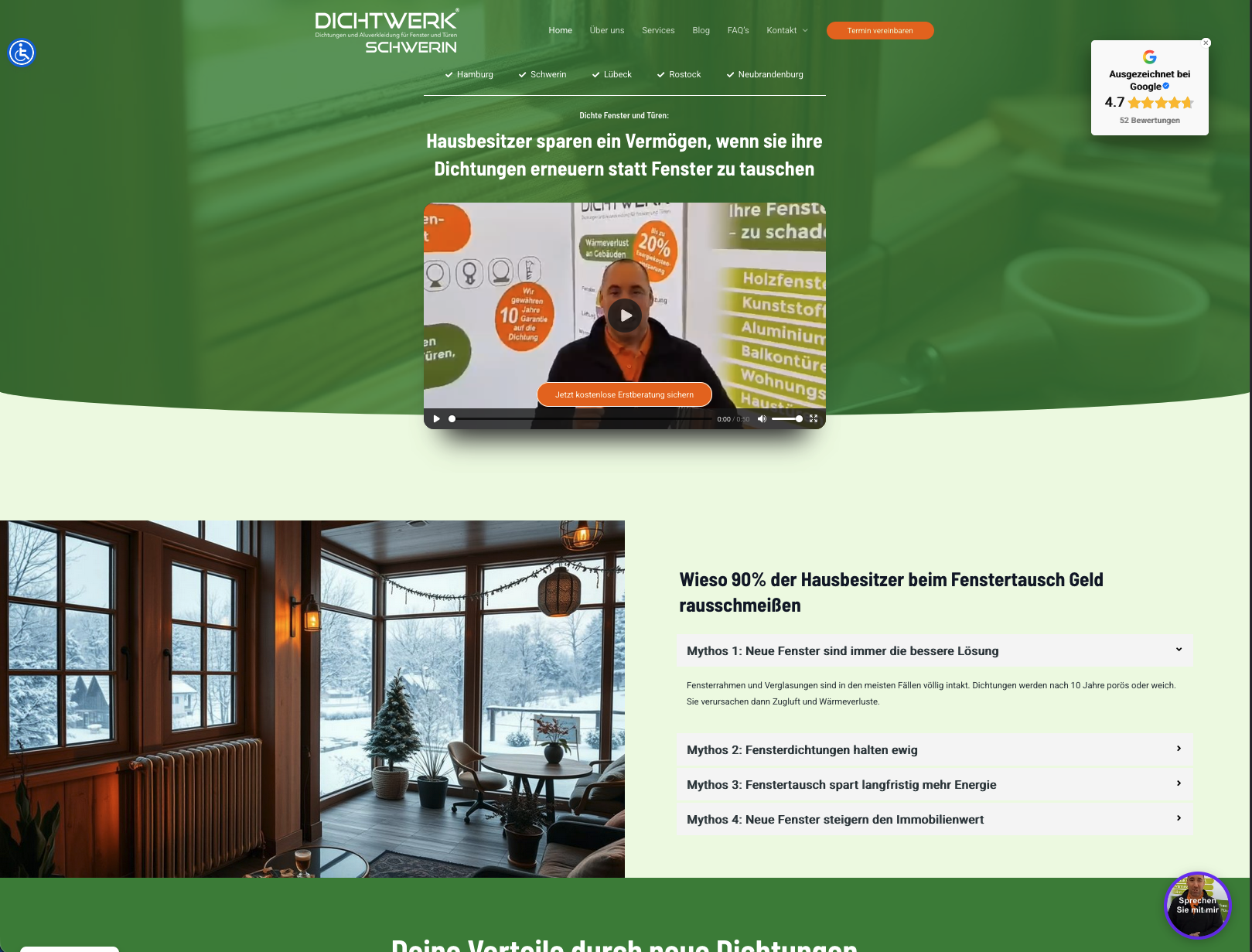 Referensseite DICHTWERK® Schwerin